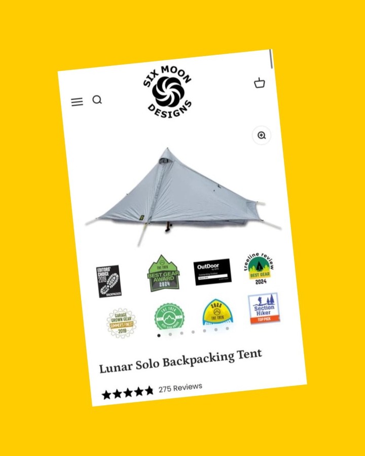 Carpa Six Moon Designs Lunar Solo