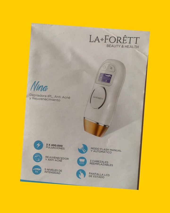 Depiladora láser La Forett
