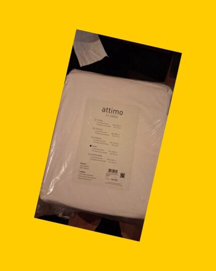 Funda de plumón blanca King Attimo