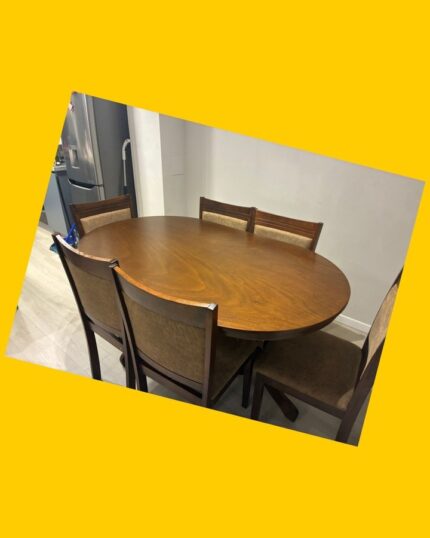 Juego de comedor de 6 sillas