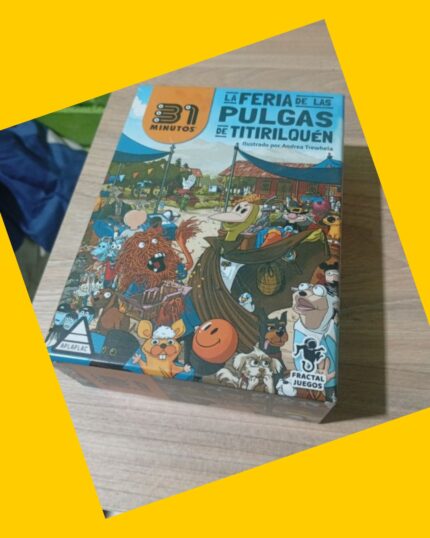 Juego de mesa 31 minutos - feria de las pulgas de titirilquén