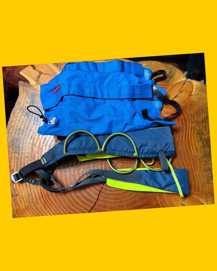Kit arnes y polainas de nieve CAMP