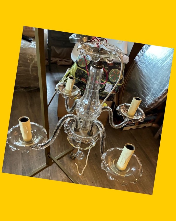 Lámpara Italiana de cristal