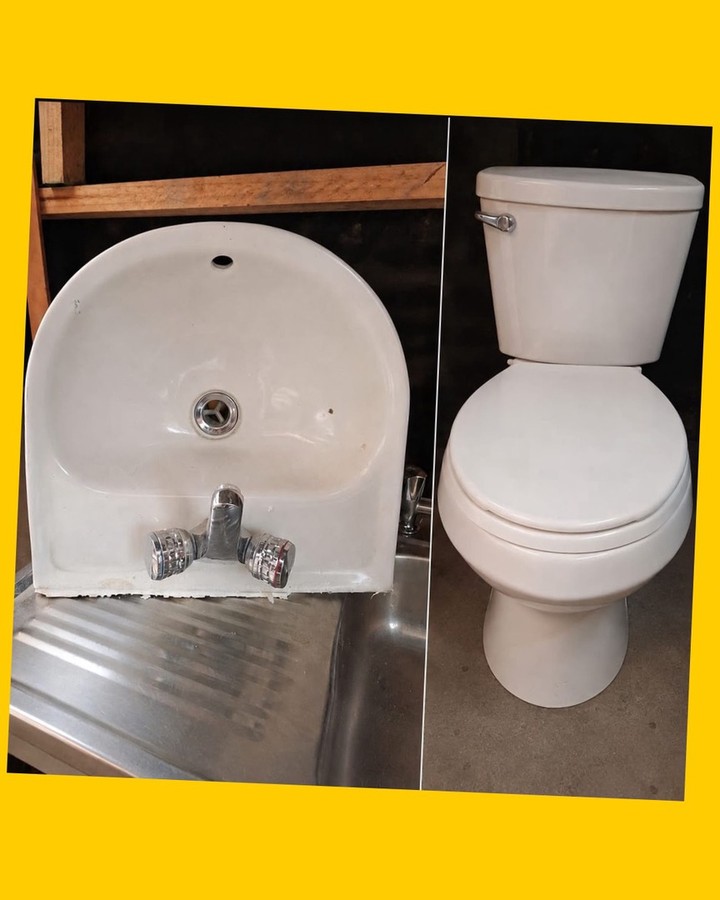 Lavamanos con taza de baño