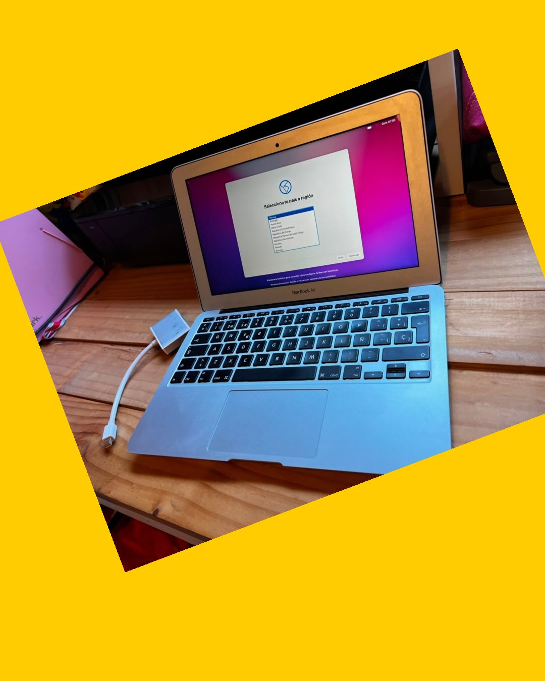 MacBook Air 11 pulgadas early 2015 i5 4GB RAM 128GB SSD