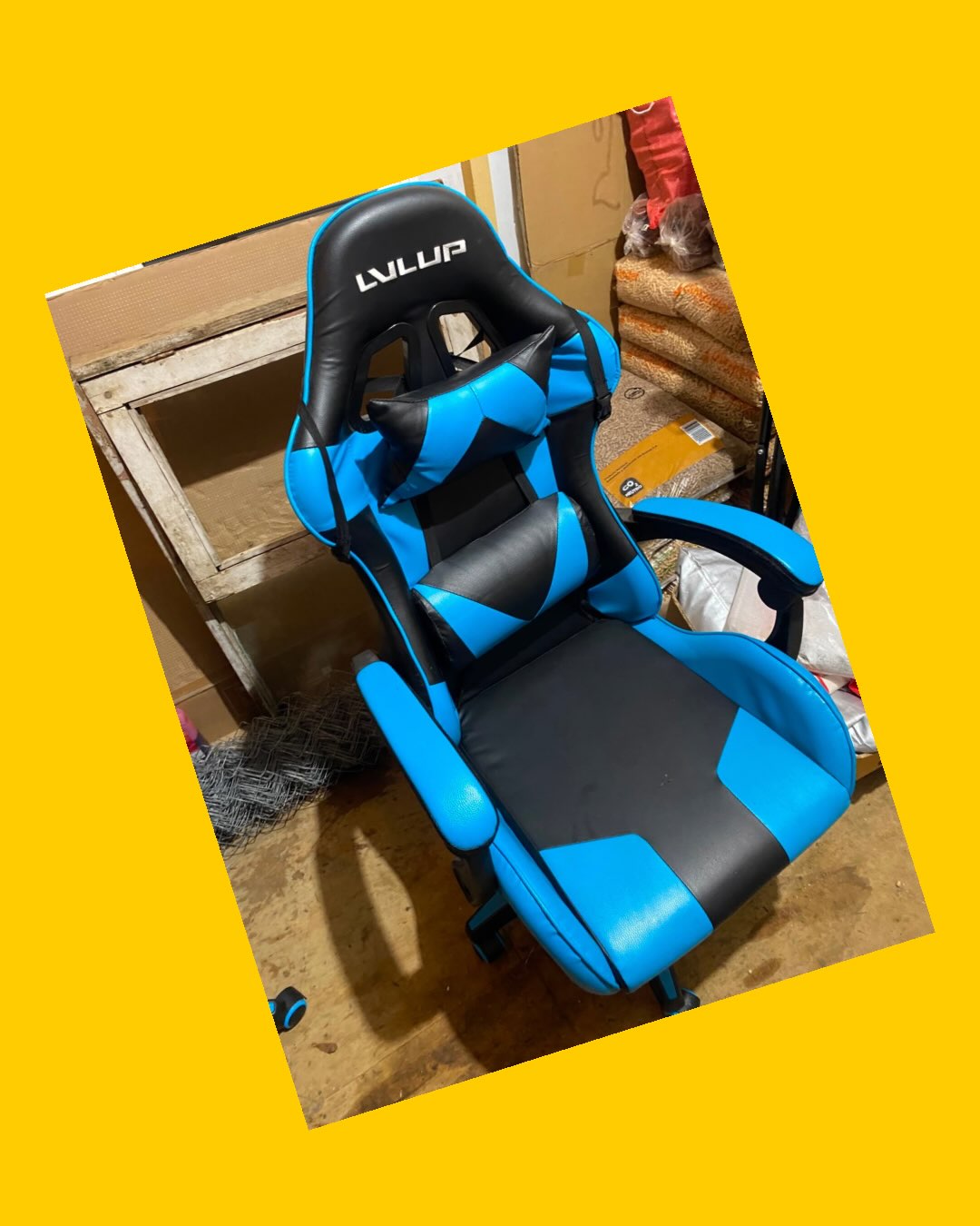 Silla gamer LVLUP
