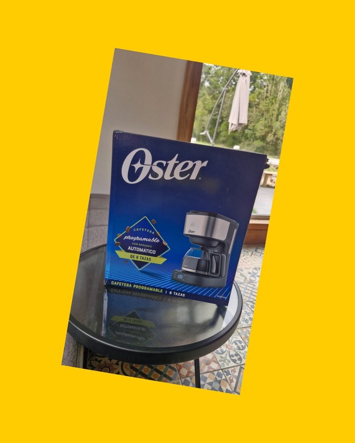 2 cafeteras programables Oster 8 tazas