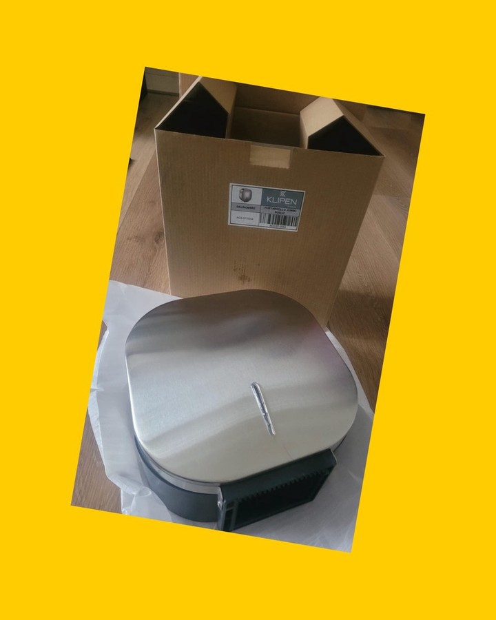 2 Portarrollos para baños Klipen 0054