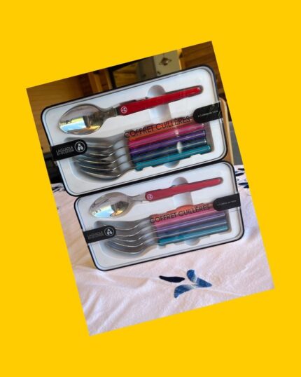 2 sets de cucharas de colores Laguiole Evolution