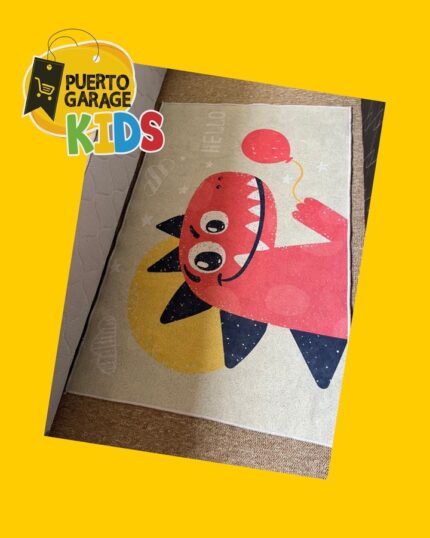 Alfombra infantil de dinosaurios