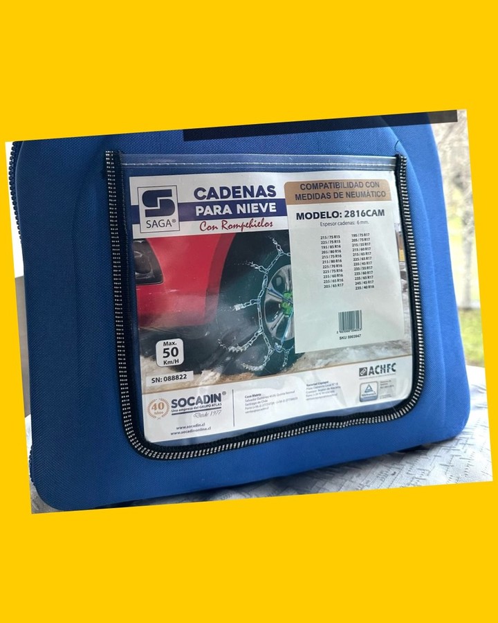 Cadenas para nieve Saga