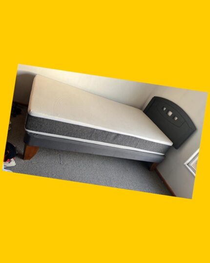 Cama 1.5 plazas con respaldo CIC