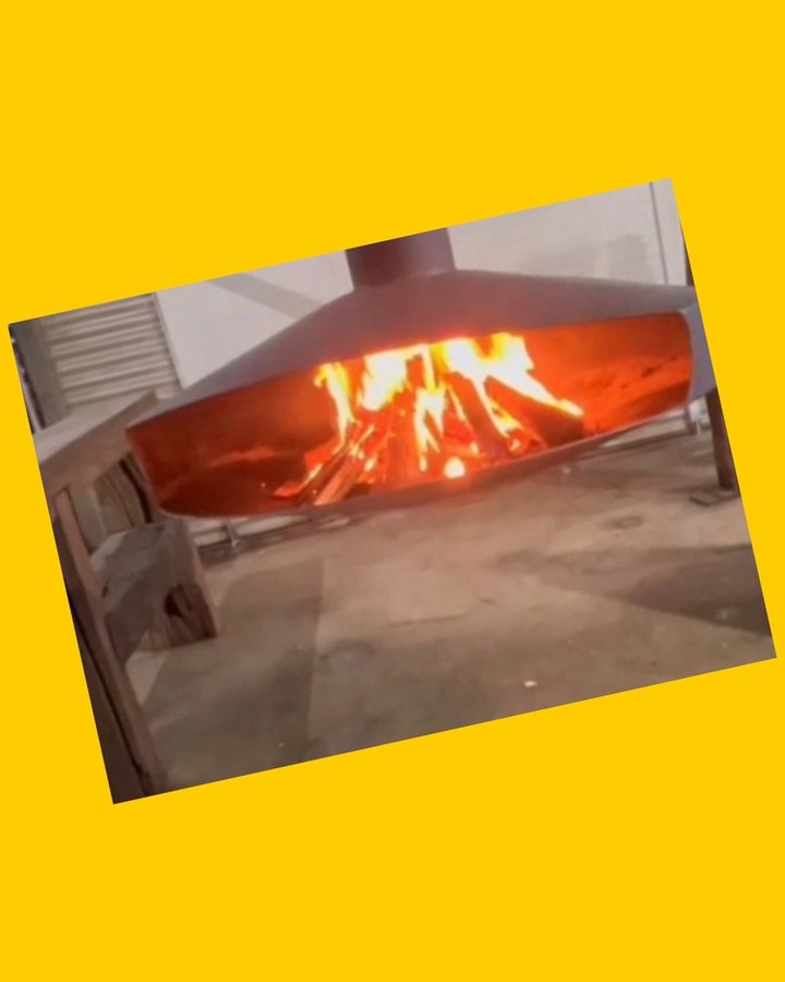 Chimenea aérea con giro en 360°