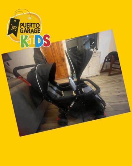 Coche doble infantil