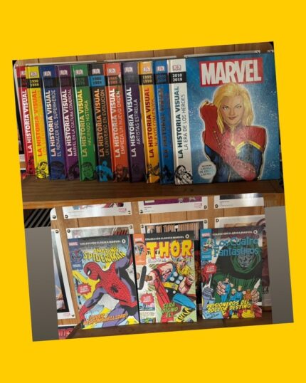 Colección + de 200 cómics Marvel y DC