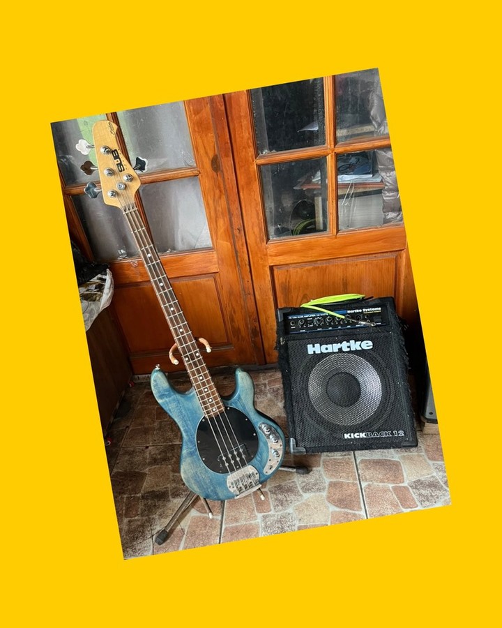 Combo bajo y amplificador Sterling y Hartke