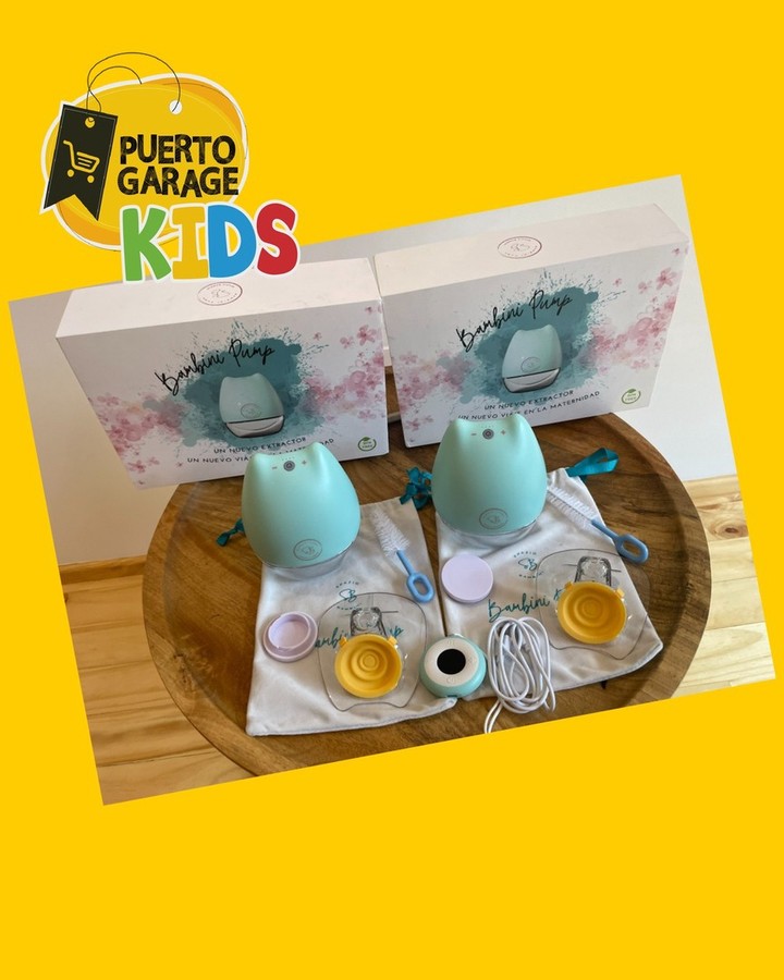 Extractor eléctrico doble e inalámbrico manos libres Bambini Pump Spazio Bambini
