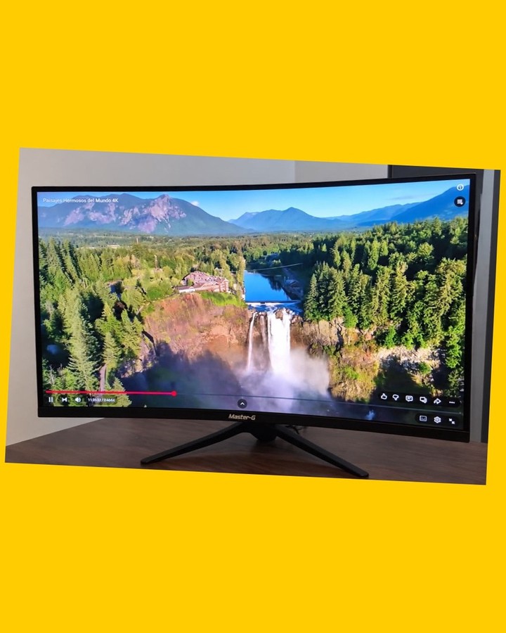 Monitor gamer curvo Master-G