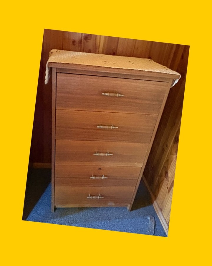 Mueble cajonera de 5 cajones