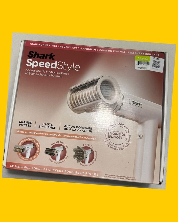 Secador Multistyler Shark SpeedStyle Blanco 3 en 1