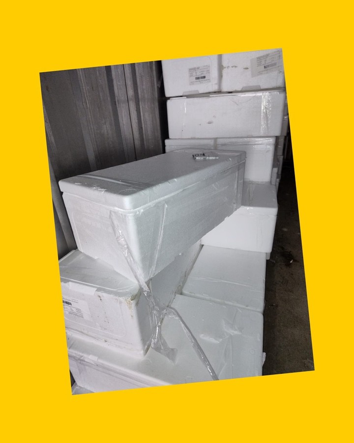 1000 cajas de aislapol de 70 lbs