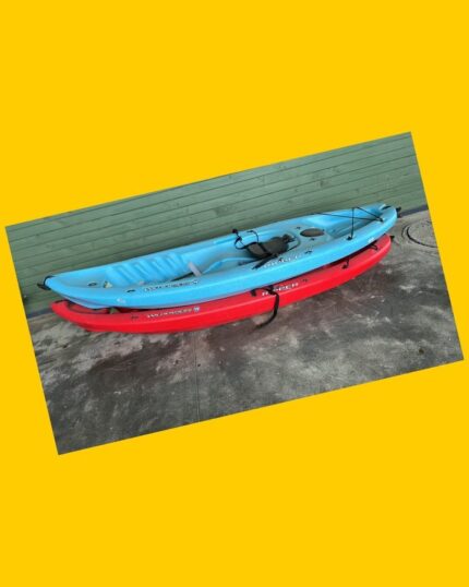 2 Kayaks parea 1 persona con sus remos Riprer
