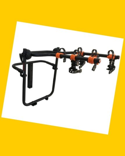 2 Portabicicletas trasero para 3 bicicletas rueda repuesto AUTOSTYLE