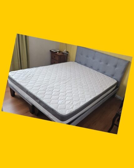 Cama 2P con respaldo