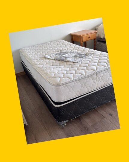 Cama box spring de 1,5 plazas Rosen