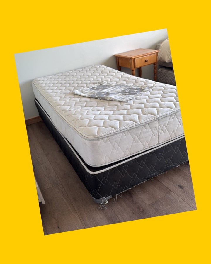 Cama box spring de 1,5 plazas Rosen