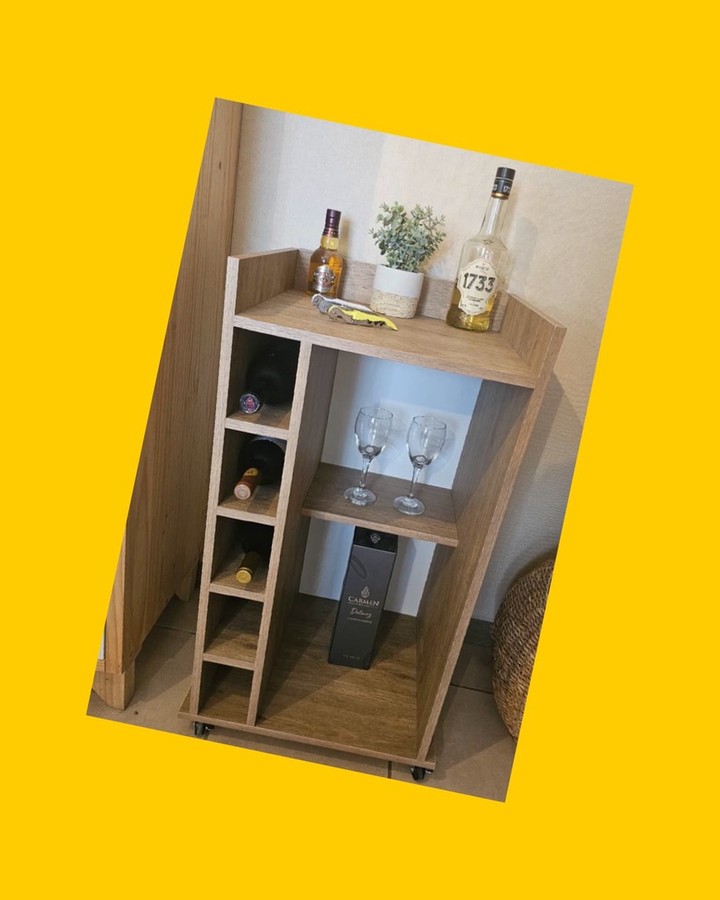 Carro bar o mueble multifuncion con ruedas