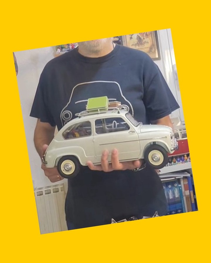 Fiat 600 D a escala
