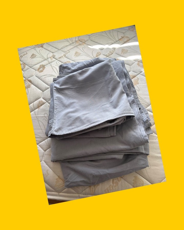 Juego sabanas King Gris Stich & Loop