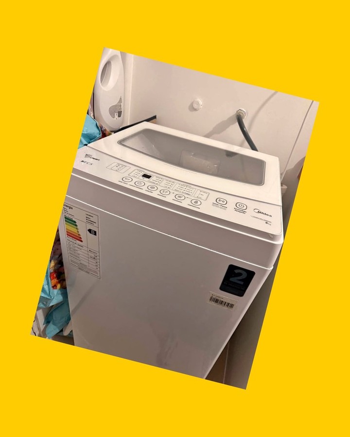 Lavadora 8K Midea