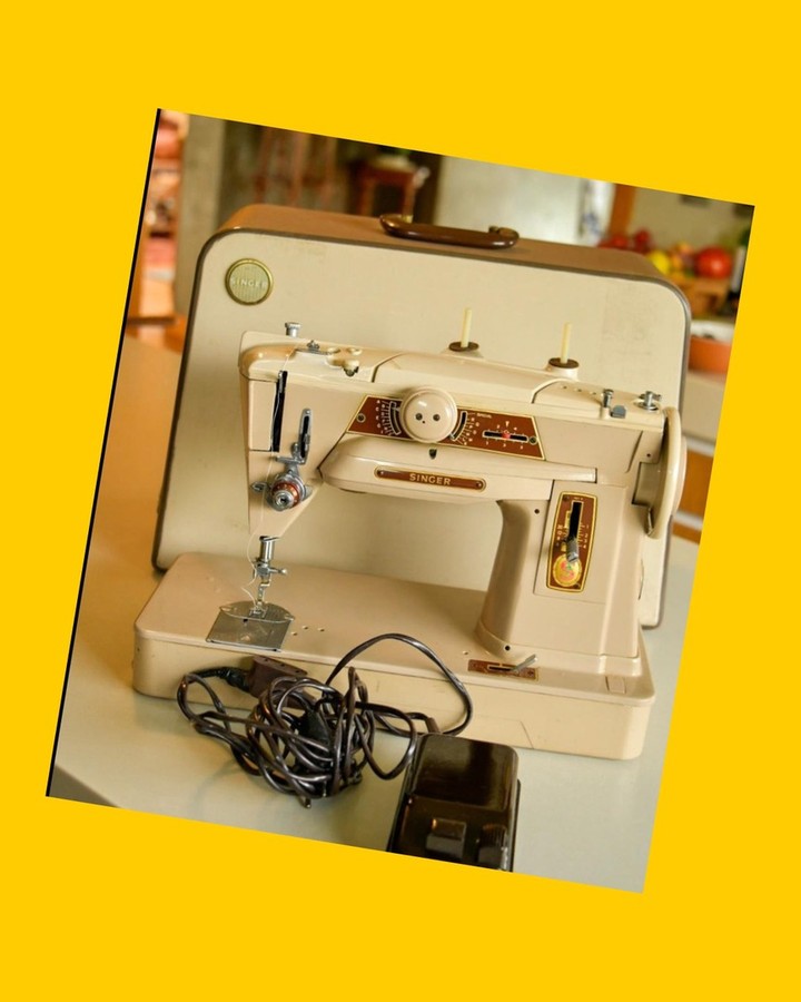 Máquina de coser Singer clásica