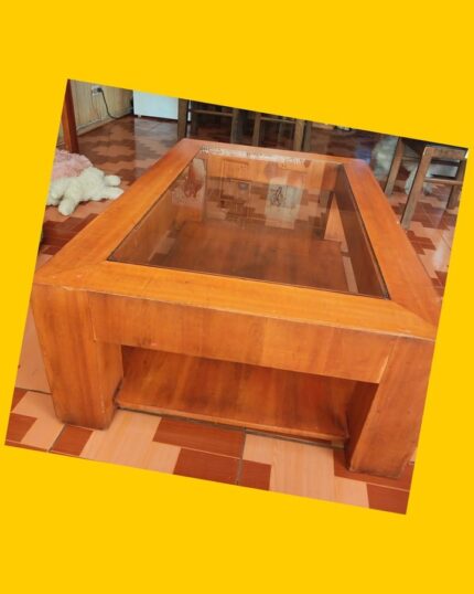 Mesa de centro de madera