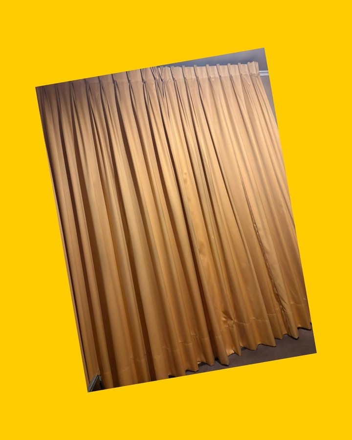 Pack de cortinas de género beige