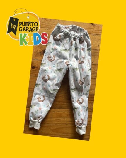 Pack de dos pantalones de pijama impermeables para niños Magutrot