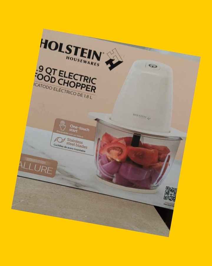 Picador eléctrico Holstein Housewares