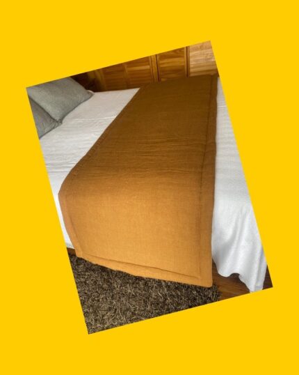 Piecera cama 2P lino