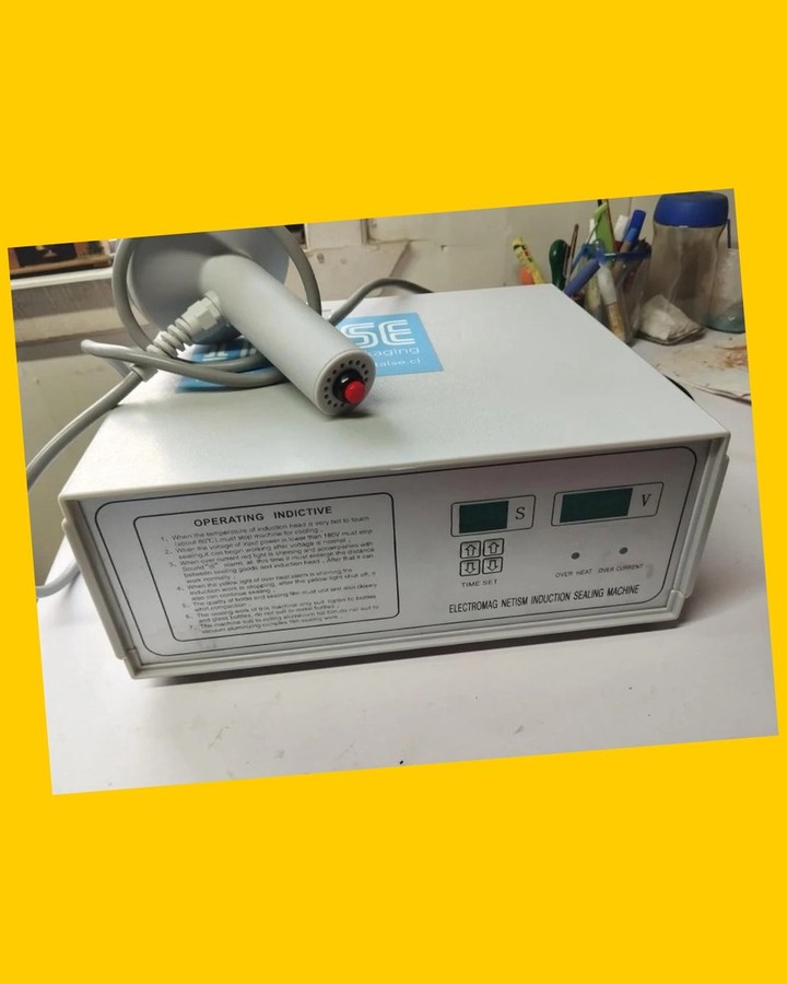 Selladora de Inducción Electromagnética Manual Italse