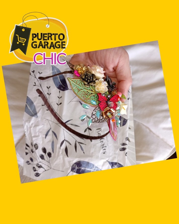 Tocado para fiestas Pía Cortés
